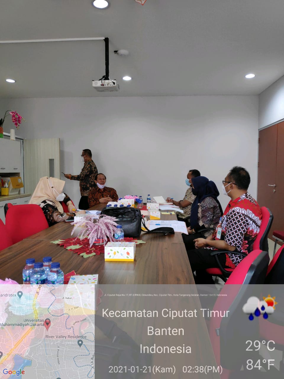 Koordinasi fasilitasi pelaksanaan kegiatan Diklat Calon Kepala Sekolah di Lingkungan Pemerintah Kota Tangerang di Universitas Muhammadiyah Jakarta